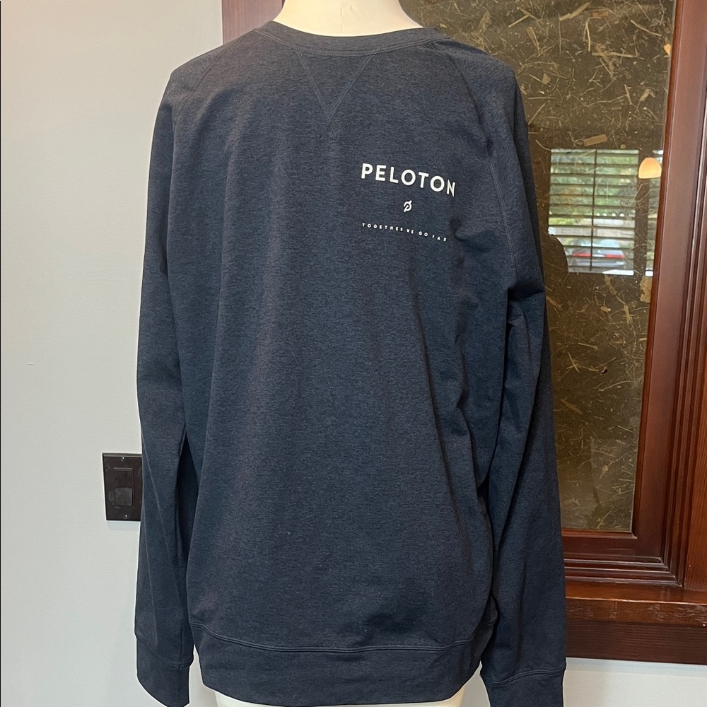 Peloton Men's Charcoal Crewneck Sweater